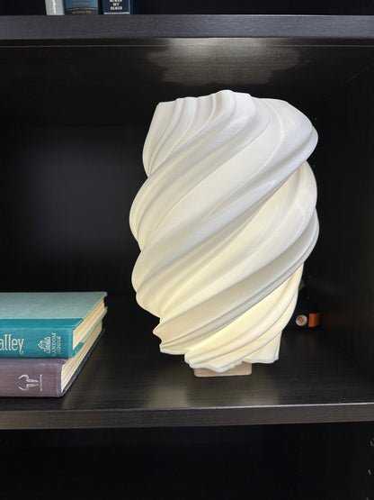 Hibiscus Swirl Lamp