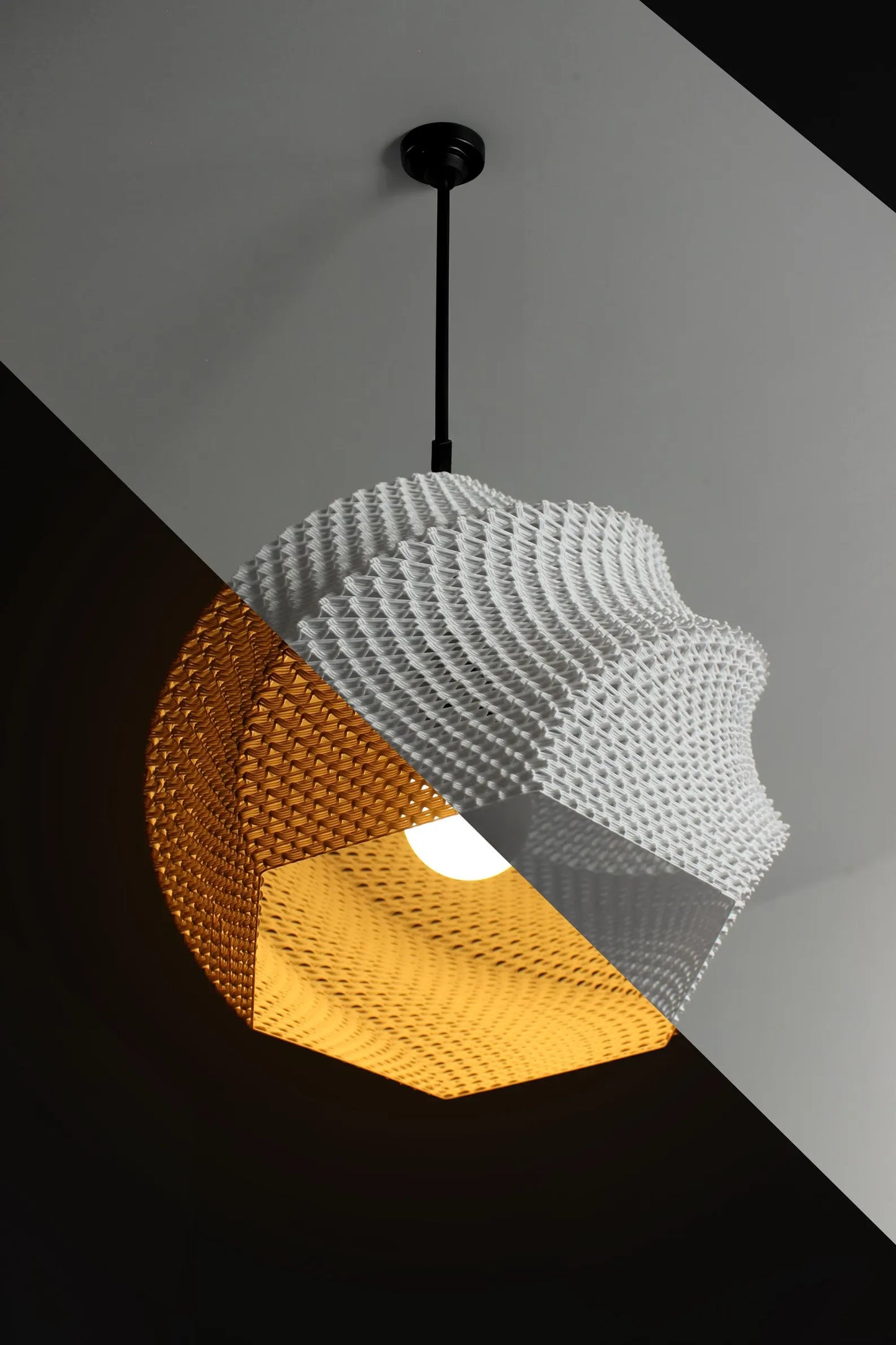 Honeycomb Halo Lamp